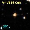 V* V616 Cen