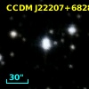 CCDM J22207+6828AB