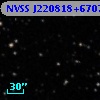 NVSS J220818+670711