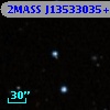 2MASS J13533035+4055156