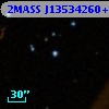 2MASS J13534260+4113176