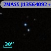 2MASS J13564092+4023593