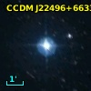 CCDM J22496+6633AB