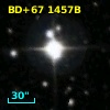 BD+67  1457B