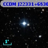 CCDM J22331+6830AB