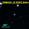 2MASX J13591344+2914388