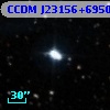 CCDM J23156+6950AB