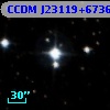 CCDM J23119+6736AB