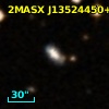 2MASX J13524450+0007488