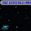 2QZ J135516.1+004551