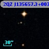 2QZ J135657.3+003044