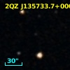 2SLAQ J135733.75+000601.9