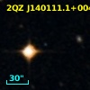 2QZ J140111.1+004753