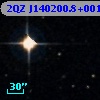 2QZ J140200.8+001352