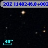 2QZ J140248.0+003616