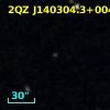 2QZ J140304.3+004055