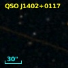 QSO J1402+0117