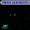2MASS J13543217+0005113