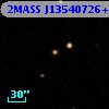 2MASS J13540726+0001001