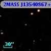 2MASS J13540867+0000215