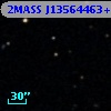 2MASS J13564463+0006169