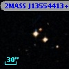 2MASS J13554413+0013195