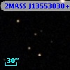 2MASS J13553030+0004233