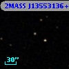 2MASS J13553136+0003474