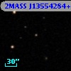 2MASS J13554284+0000565