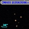 2MASS J13563586+0000179