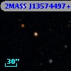 2MASS J13574497+0013028