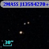 2MASS J13584270+0013063