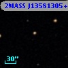 2MASS J13581305+0005041