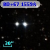 BD+67  1559A