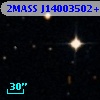 2MASS J14003502+0014126