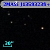 2MASS J13593238+0001565