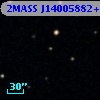2MASS J14005882+0002231