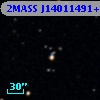 2MASS J14011491+0003236