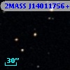 2MASS J14011756+0002044