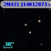 2MASS J14012073+0001513