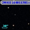 2MASS J14011705+0000432