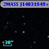 2MASS J14031849+0000274
