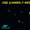 2SLAQ J140005.65-005800.3