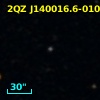 2SLAQ J140016.66-010822.1