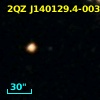 2SLAQ J140129.46-003833.1