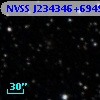 NVSS J234346+694950