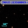 2MASS J13560069-0010540
