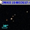 2MASS J14032617-0011256