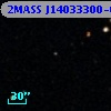 2MASS J14033300-0012299