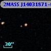 2MASS J14031871-0014445